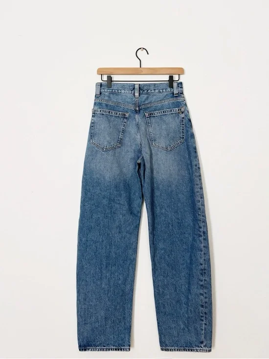 Madewell The Balloon Jean in Dobbins Wash Size 26 - Picture 8 of 10